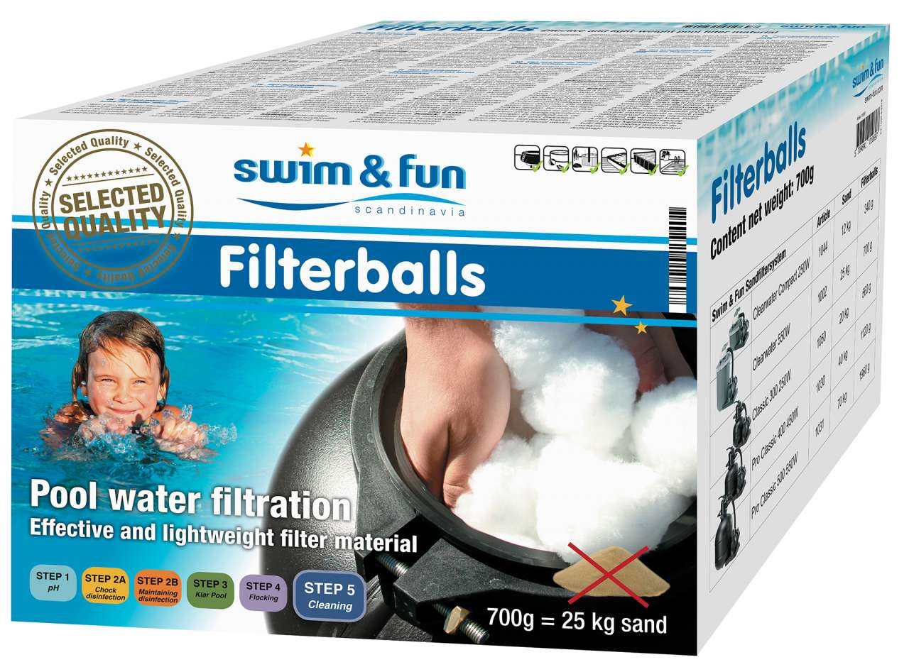 Filterballs 700 gr.