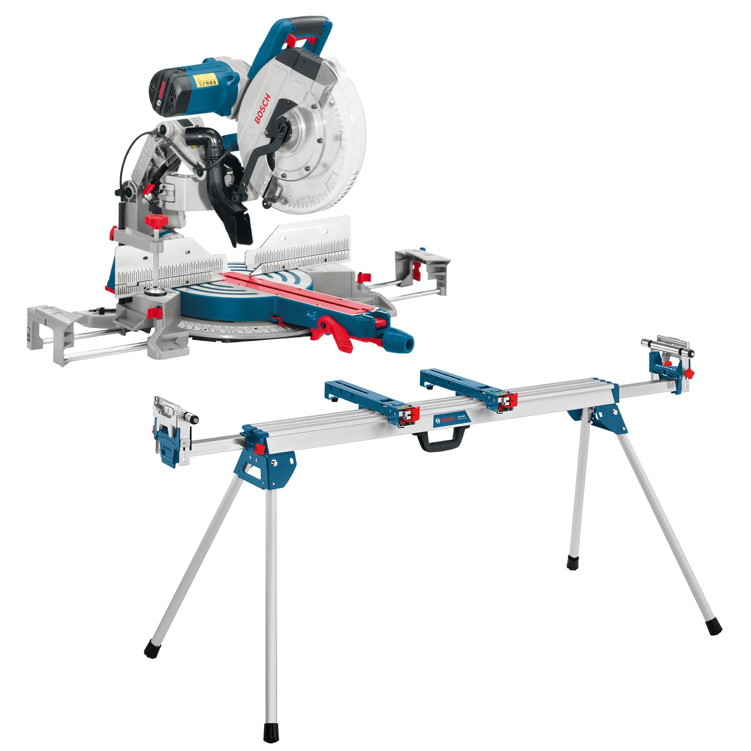 Bosch Kap og geringssav GCM 12 GDL med Stativ GTA 3800