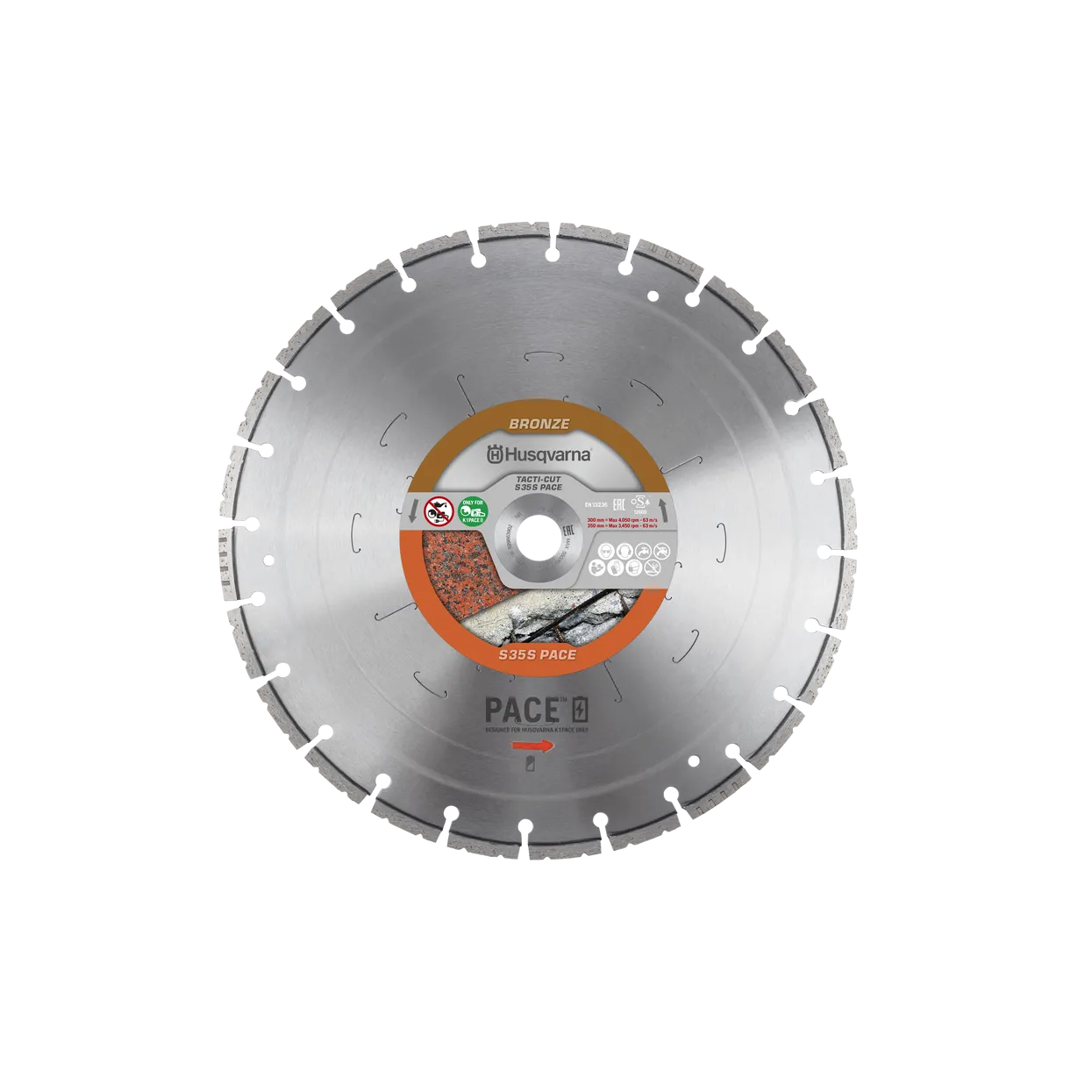 Tacti-cut S35s Pace 350 10 25.4