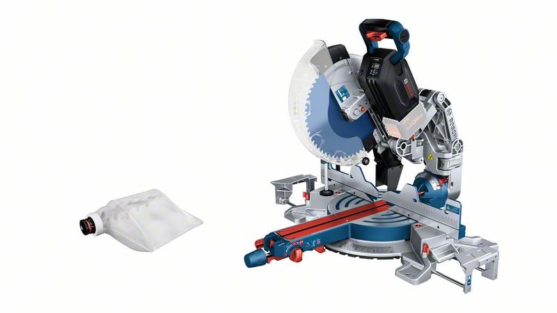 Bosch Akkukatkaisu- ja jiirisaha BITURBO GCM 18V-305 GDC Professional kartonkirasiassa, tarvikesarja Solo
