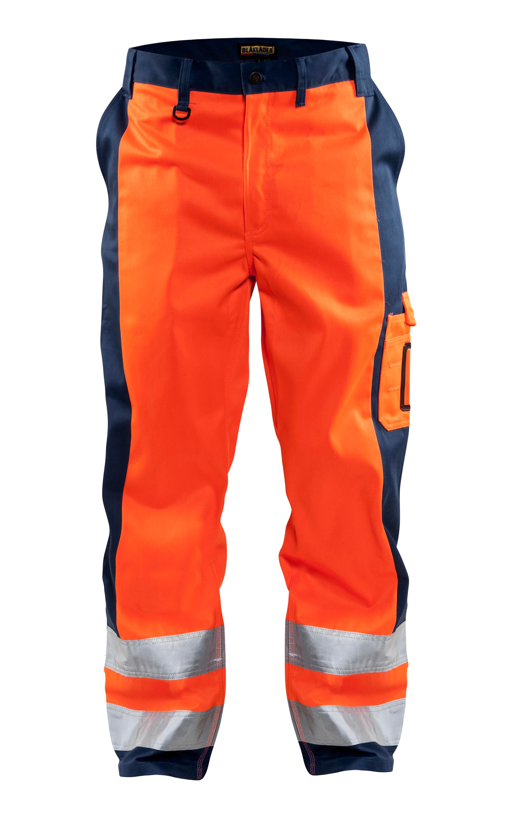 Blåkläder 1583-1860 Warnhose ohne Nageltaschen Warn Gelb/Schwarz C56