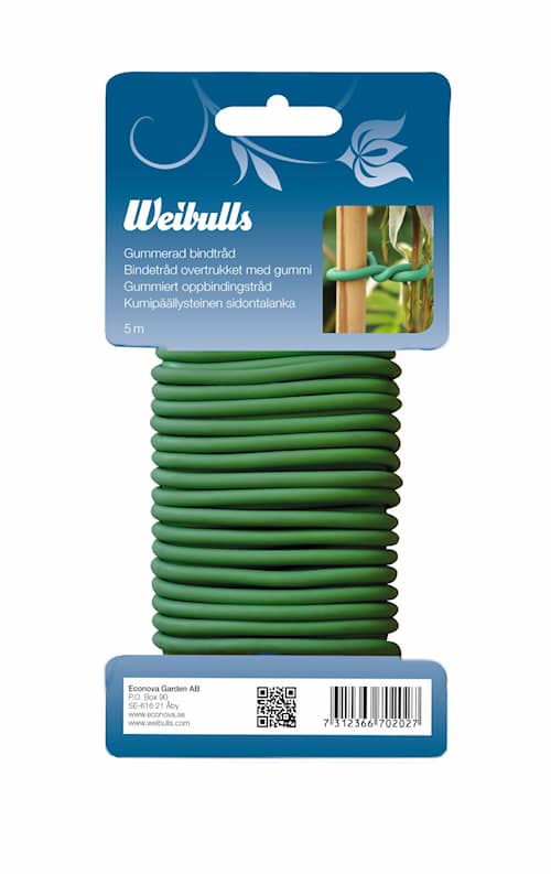 Weibulls gummieret bindetråd 4 mm x 5 m