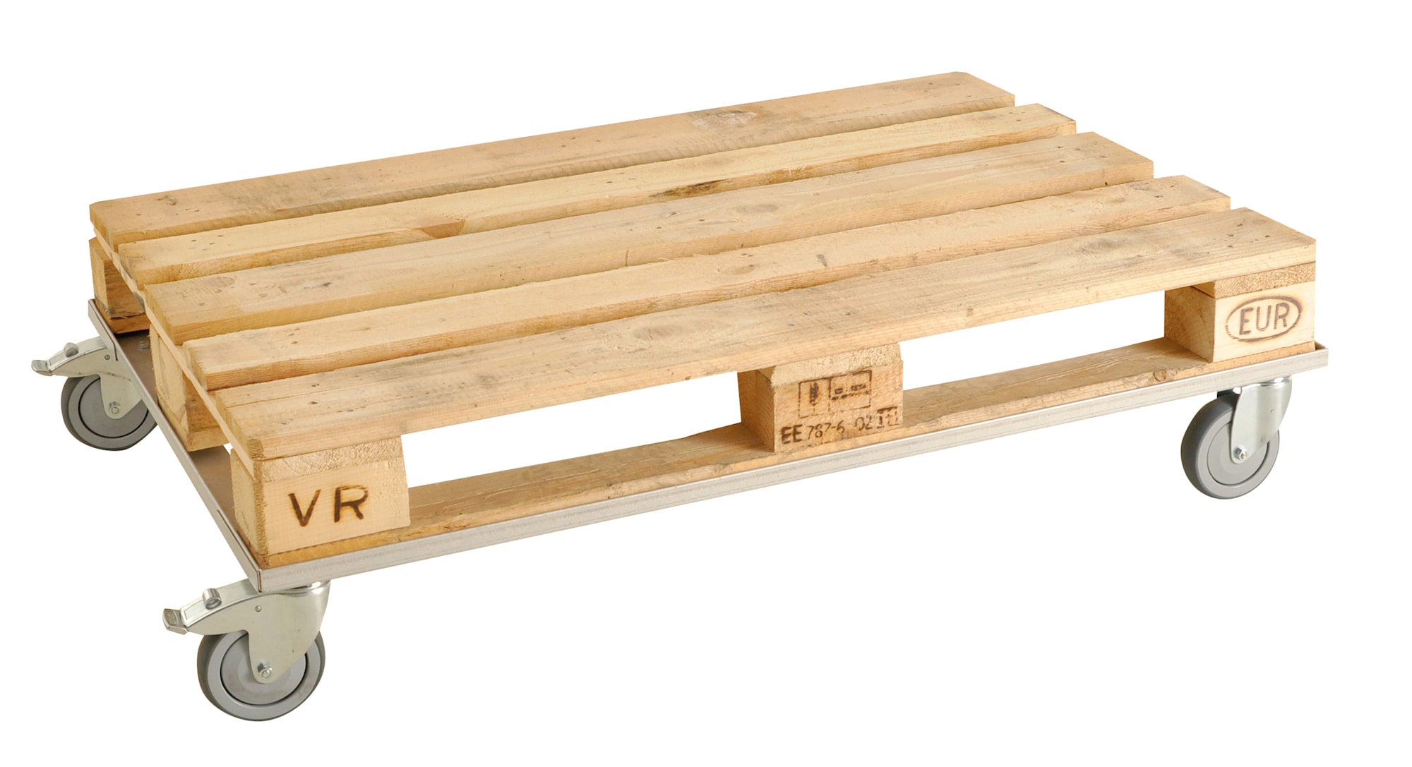 Kongamek Grå Låg Pallvagn