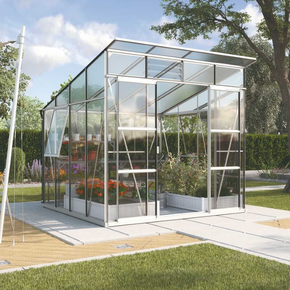 Vitavia Freya 7600 Växthus Härdat glas - 7,6 m2