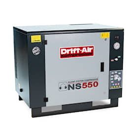 Drift-Air Kompressor lydisoleret 5,5 hk 495 l/min 400 V