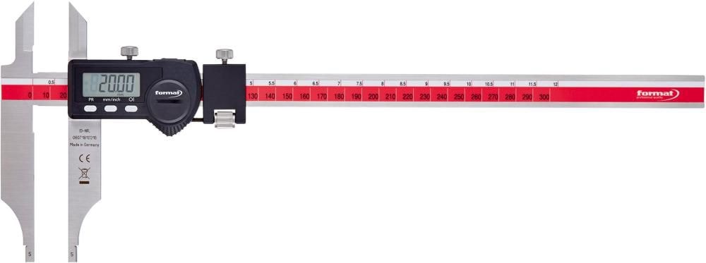 Format Digitalt verkstadsskjutmått 500mm med fininställning, datauttag