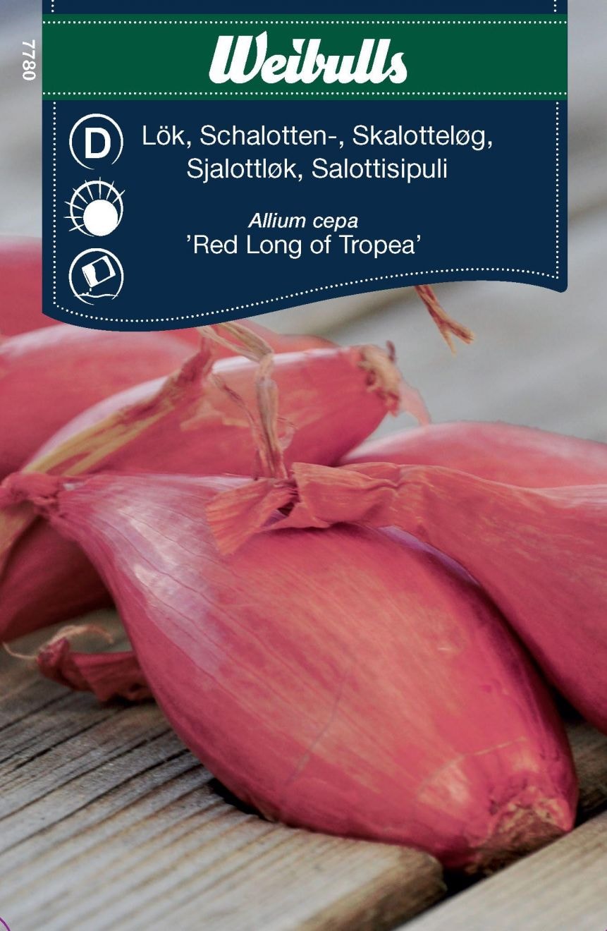 Weibulls Lök, schalotten, röd