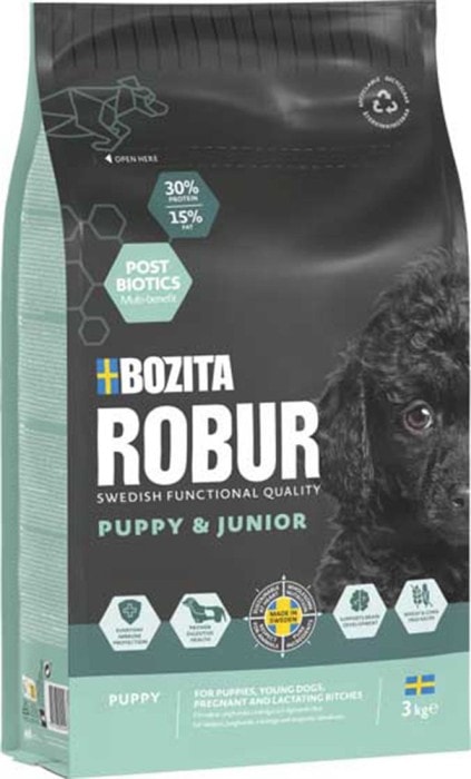 Bozita Robur Puppy & Junior 3kg