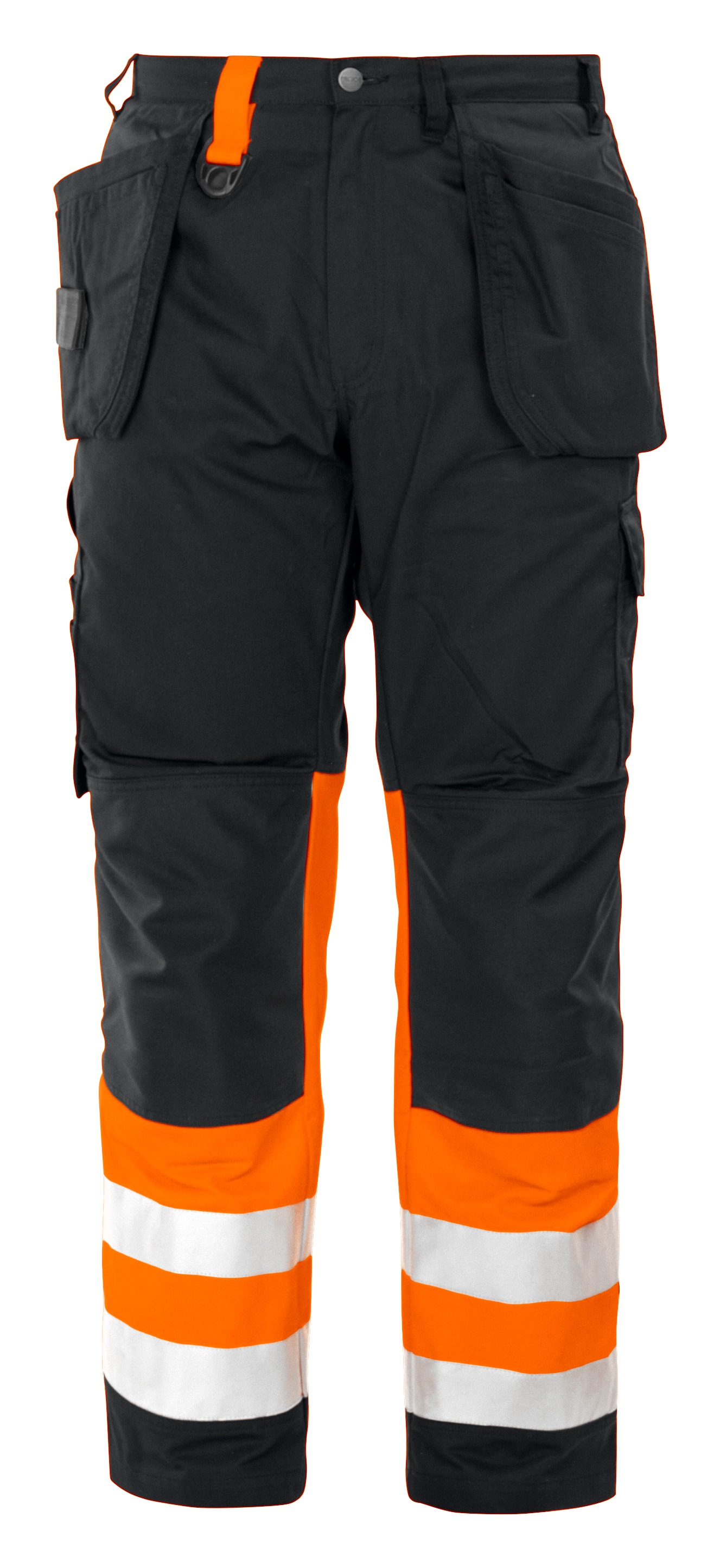 ProJob 6502 Arbeitshose En Iso 20471 Klasse 1 - Orange/Black - D108
