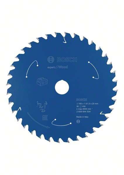 Bosch Sägeblatt Expert for Wood 160x1,5/1x20mm 36Z