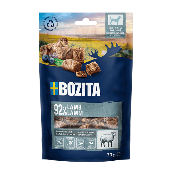 Bozita Snacks Meaty Bites Lamb 70g