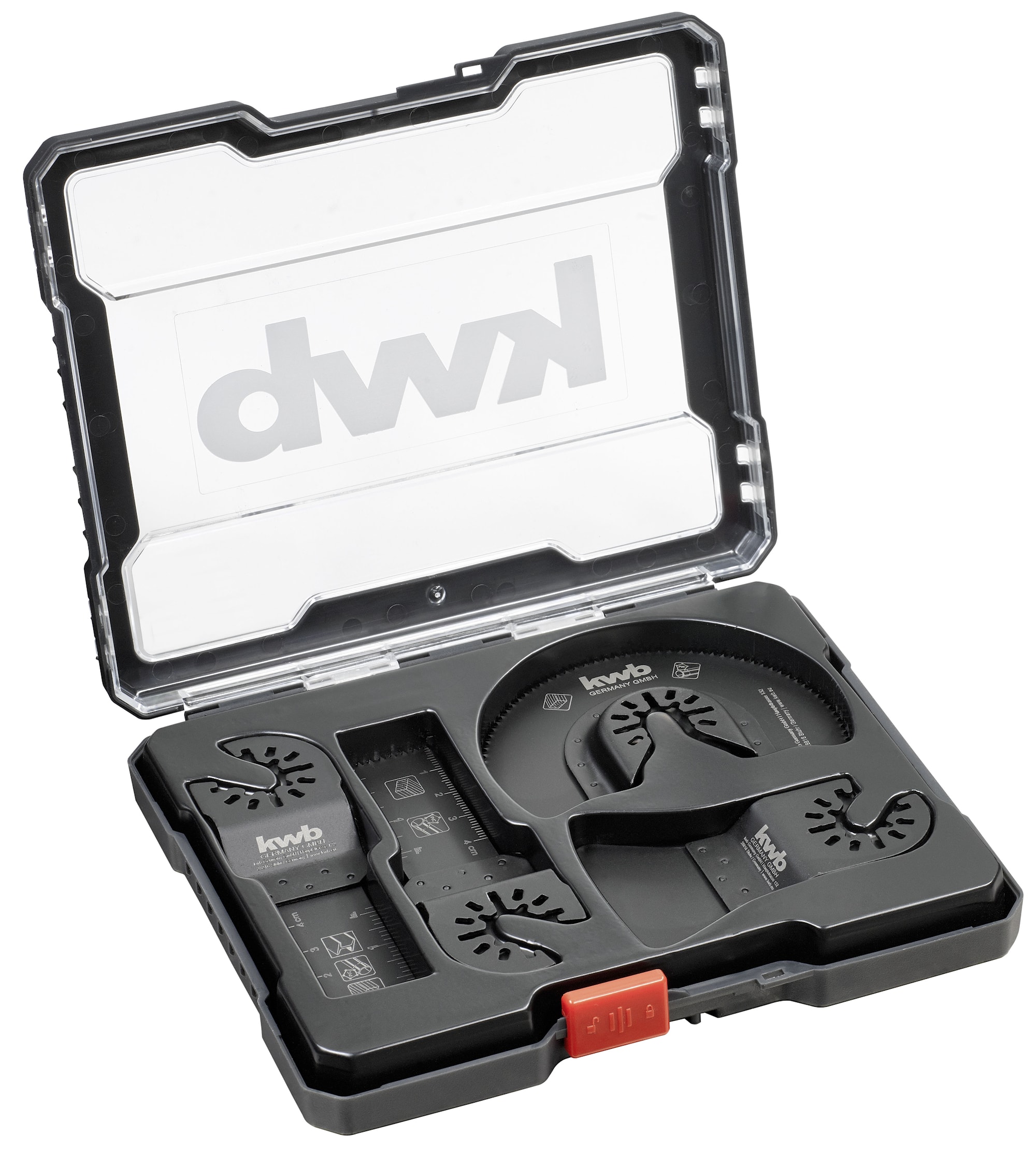 KWB Gulvleggingssett til multiverktøy, 4 deler