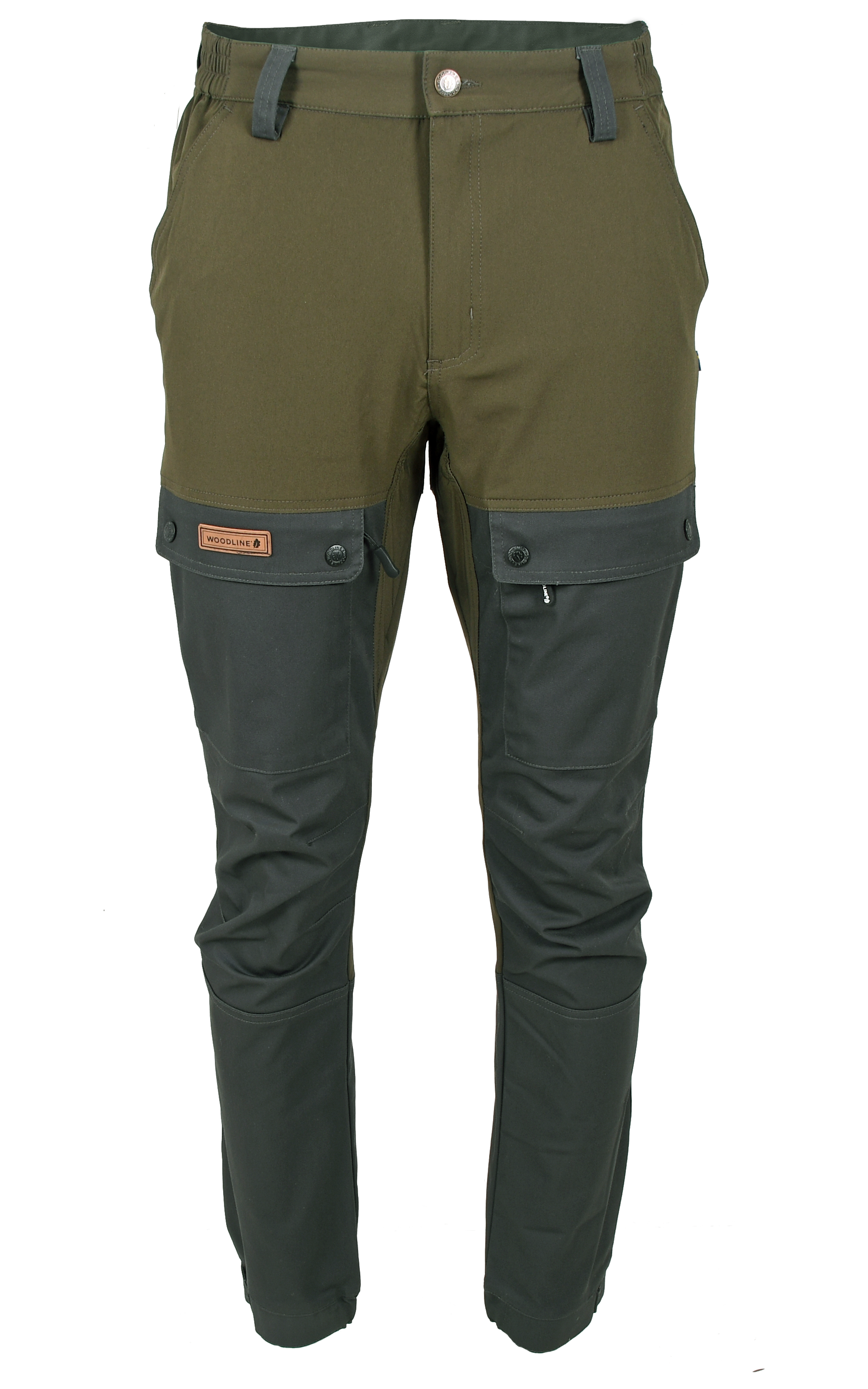 Woodline Byxa Boksund Grön/Grå D116