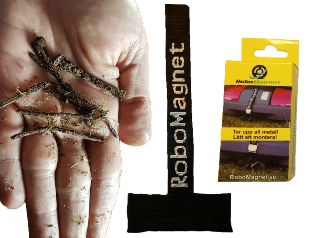 Robottileikkurin magneetti