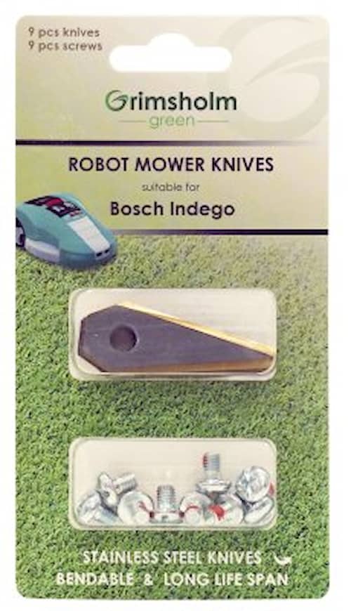 9-pak m/knive til Bosch Indego
