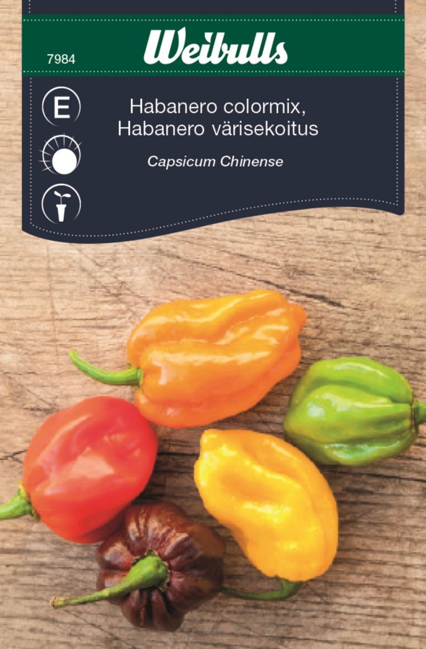 Weibulls Chilipaprika Habanero Mix Siemenet