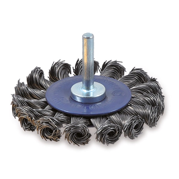 Osborn sirkelbørste 75x8x6mm 0,35mm, vridd, stål