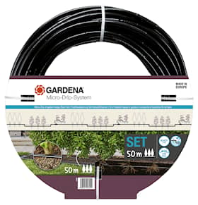 Gardena Set Droppslang 50m buskar / häckar komplett