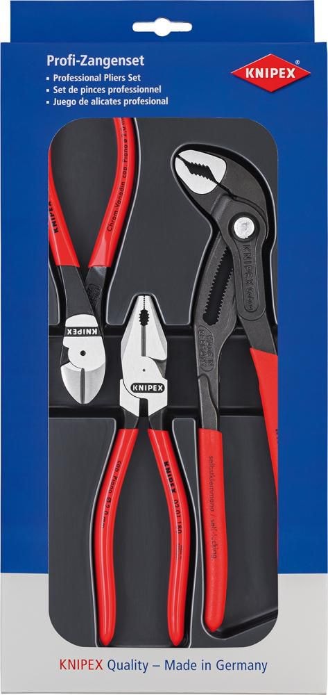 Knipex Tang-sett 002010 3 deler