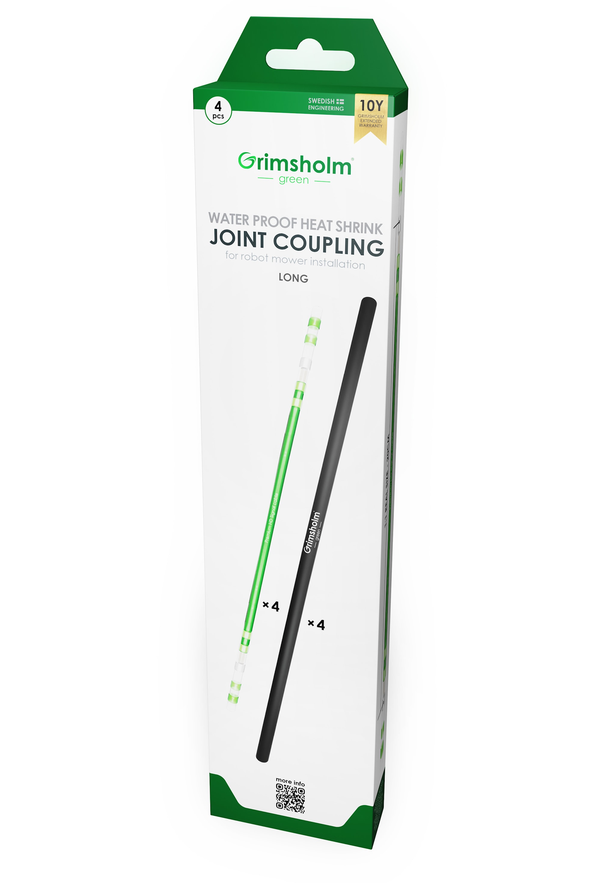 Grimsholm Heatshrink joint Long (240 mm), 4 pcs