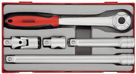 Teng Tools Spärrhandtagssats TT1205 1/2 5 delar