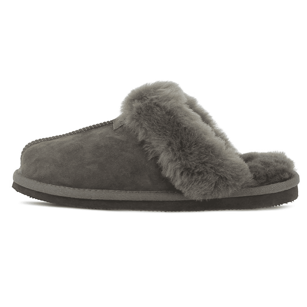 Drifa Toffel Fårskinn Grå - 46