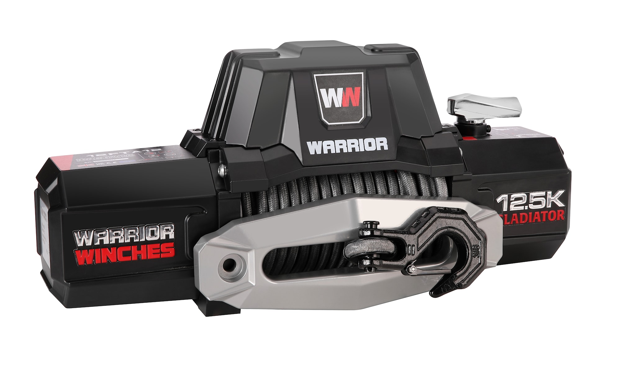 Warrior Winches Vinssi Gladiator 12,000 lbs, 12V Armortek Extreme