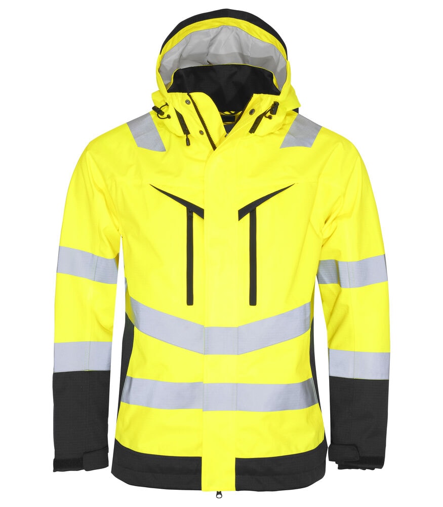 ProJob 6455 Skaljacka En Iso 20471 Klass 3 Gul/Svart 4XL