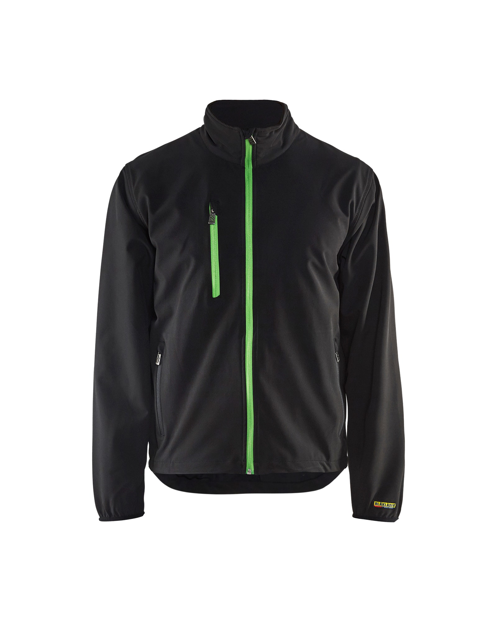 Blåkläder 4952-2518 Softshelljacka Light Svart/Grön L