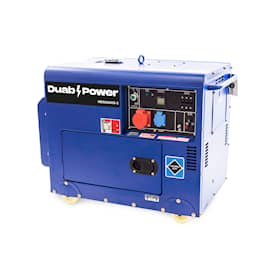 Duab-Power Elverk MDG6500S-3 3-fas diesel tystgående