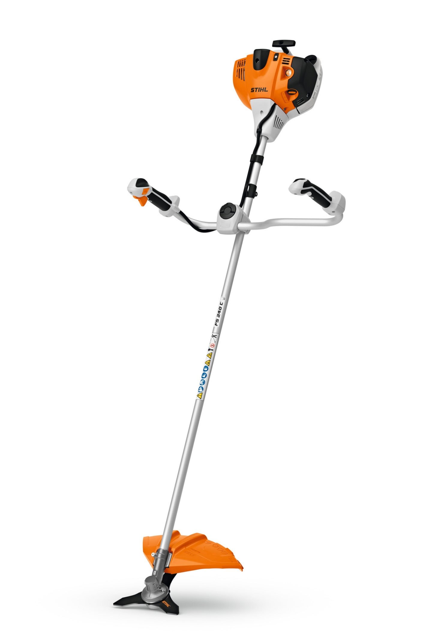 STIHL FS 240 C-E rydningssav inkl. bæresele og tre skæresæt