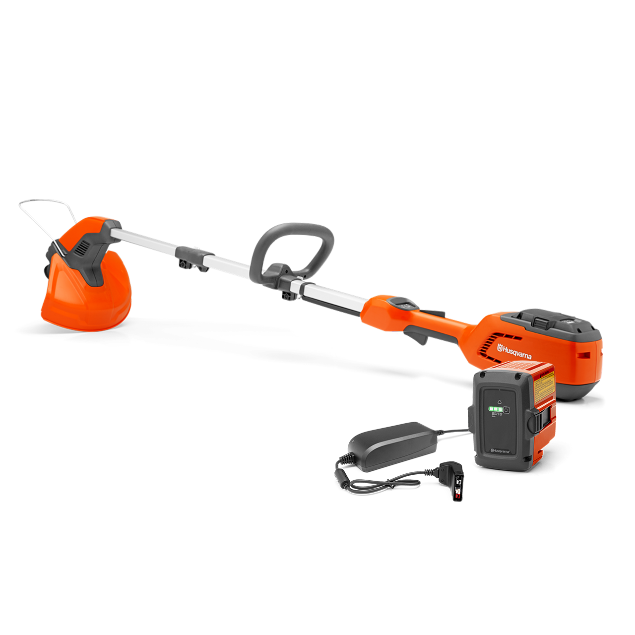 Husqvarna 115Il Gresstrimmer Komplett Med Batteri Og Lader (Bli10 Og Qc80)