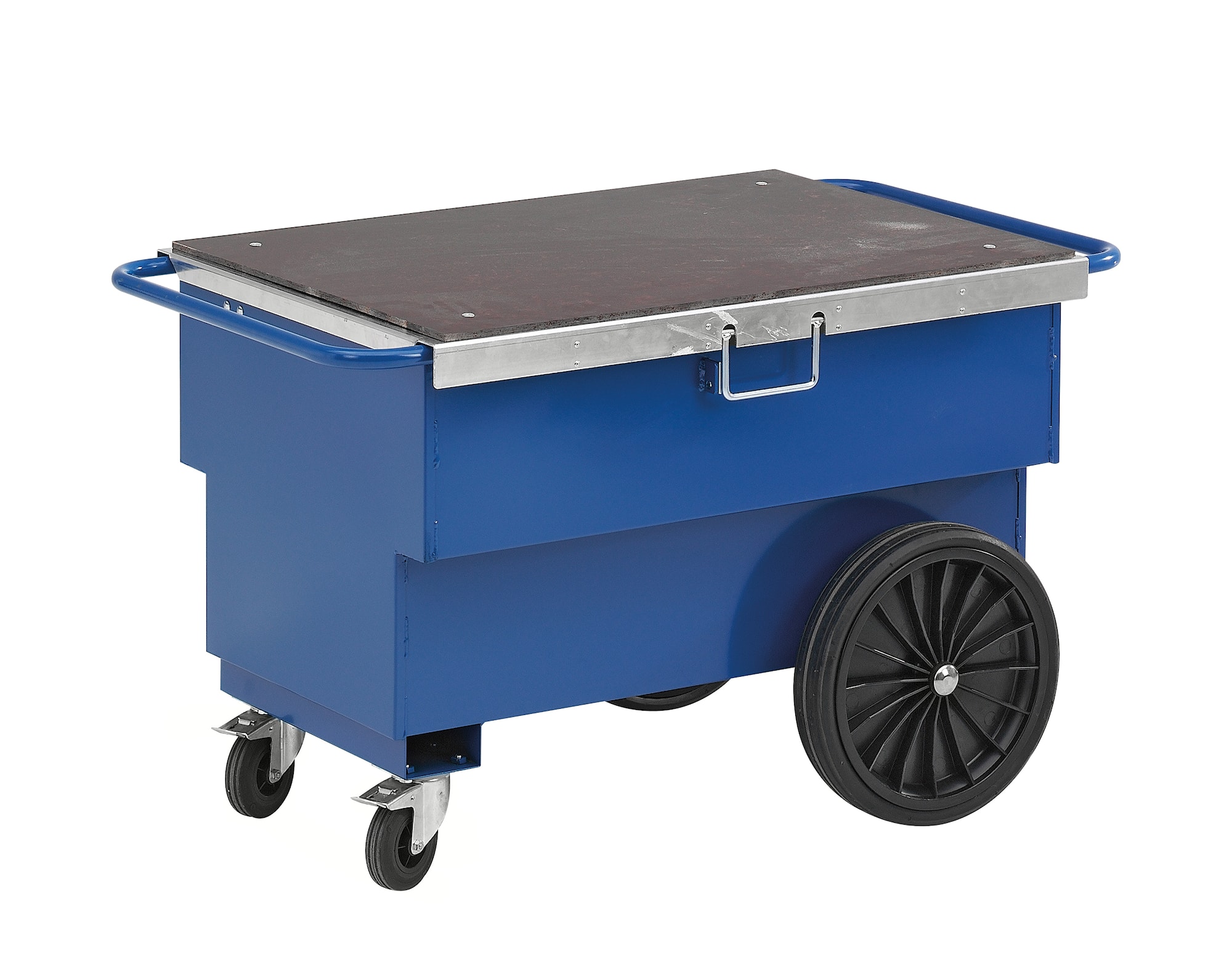 Työkalukärry KM9199, 1260x760x720 mm, 400 kg, sininen, täyskumipyörät