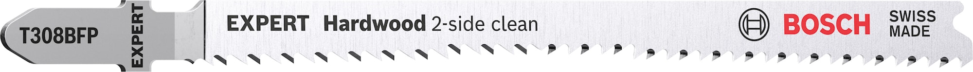 Bosch stikksagblad Expert 'Hardwood 2-side clean' T 308 BFP , 25 stk