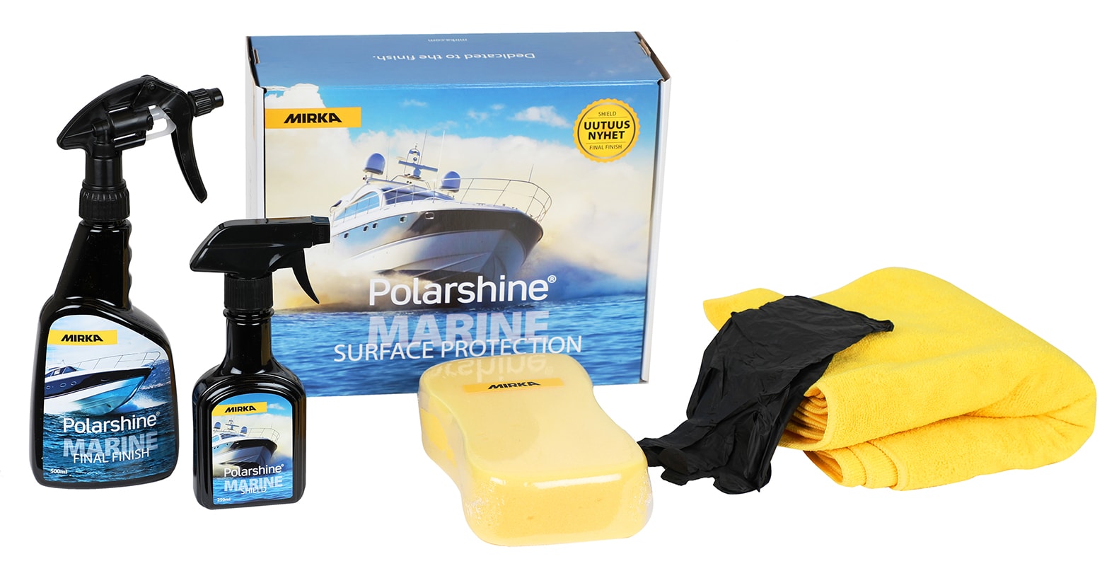 Mirka Polarshine Marine Surface Protection Kit