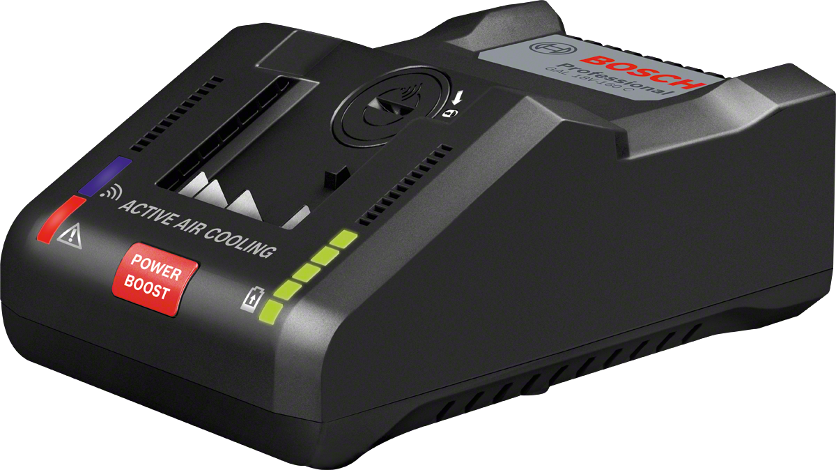 Bosch Latauslaite GAL 18V-160 C & GCY 42 Professional kartonkirasiassa