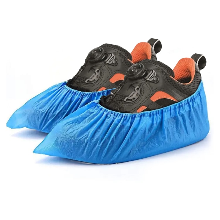 Duab skobeskyttelse preget såle 16" blå