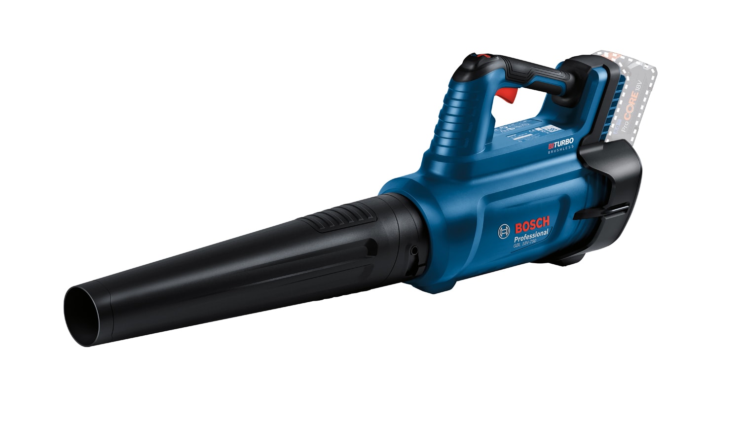 Bosch Lövblås GBL 18V-750 utan batteri & laddare