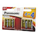 5st 8-Pack Panasonic Pro Power AA-batterier