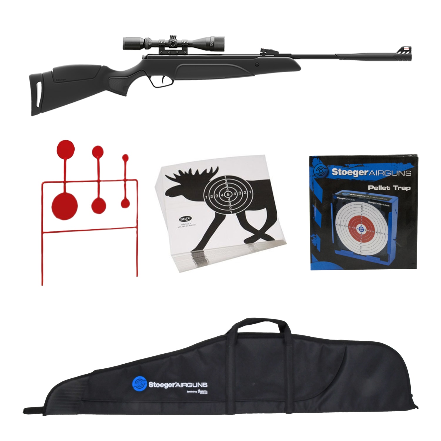 Stoeger Luftgevär A30 Combo Syntet - Kampanjpaket