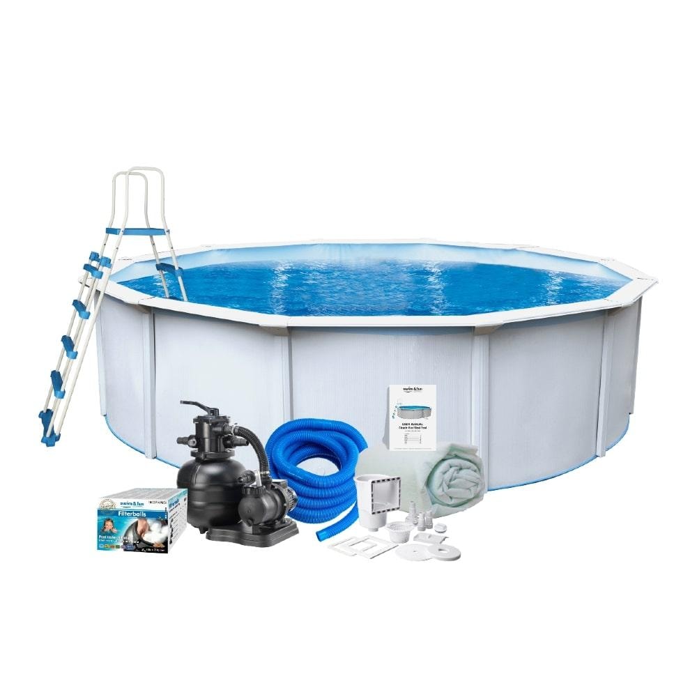 Swim & Fun Premium pool rund Ø550 x 120 cm 24.900 liter
