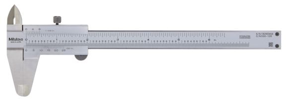 Mitutoyo Nonie skyvelære 530-105 0-6in, 0,001in, flat pinne