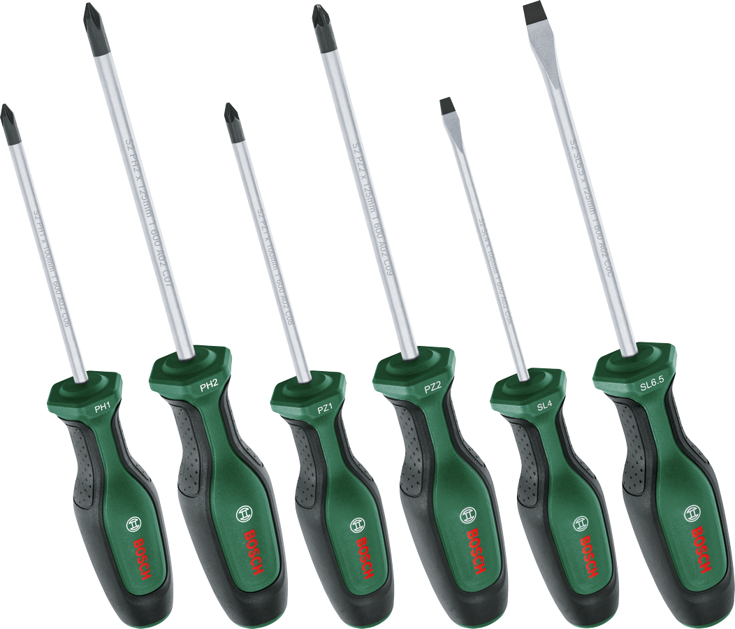 Bosch DIY Skruvmejselset 6 Delar