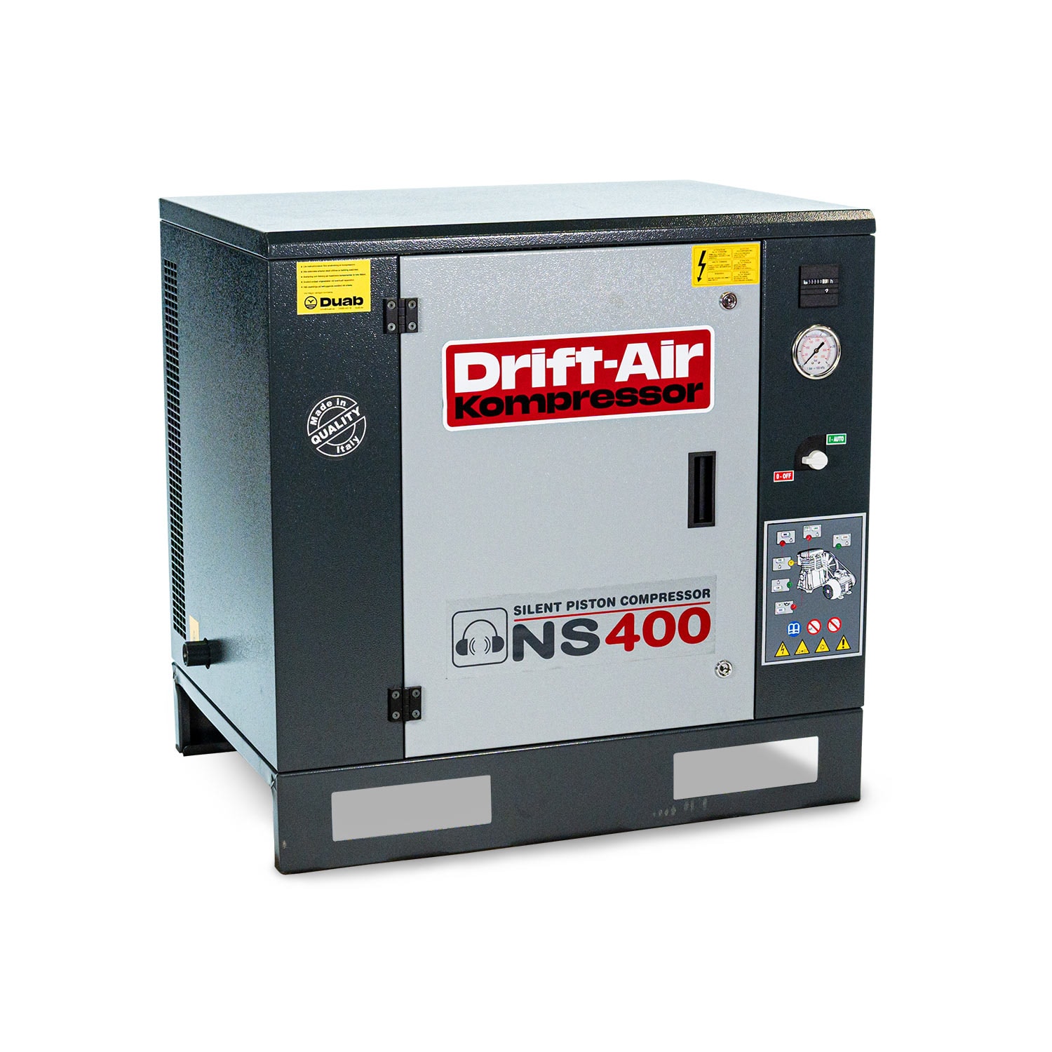 Drift-Air äänieristetty GG 4/1230/24 B3700B kompressori, 3-vaiheinen