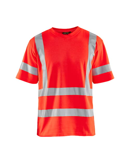 Blåkläder 8947-1070 UV-skyddad varsel-T-shirt Varselröd 4XL