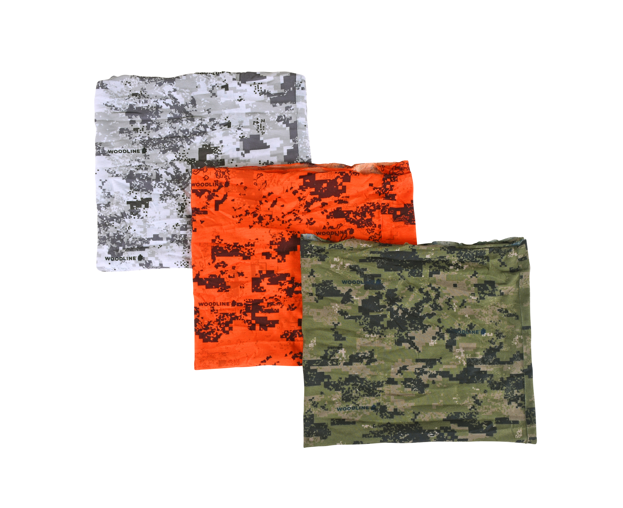 Woodline Multiscarfs Camo 3-pakning