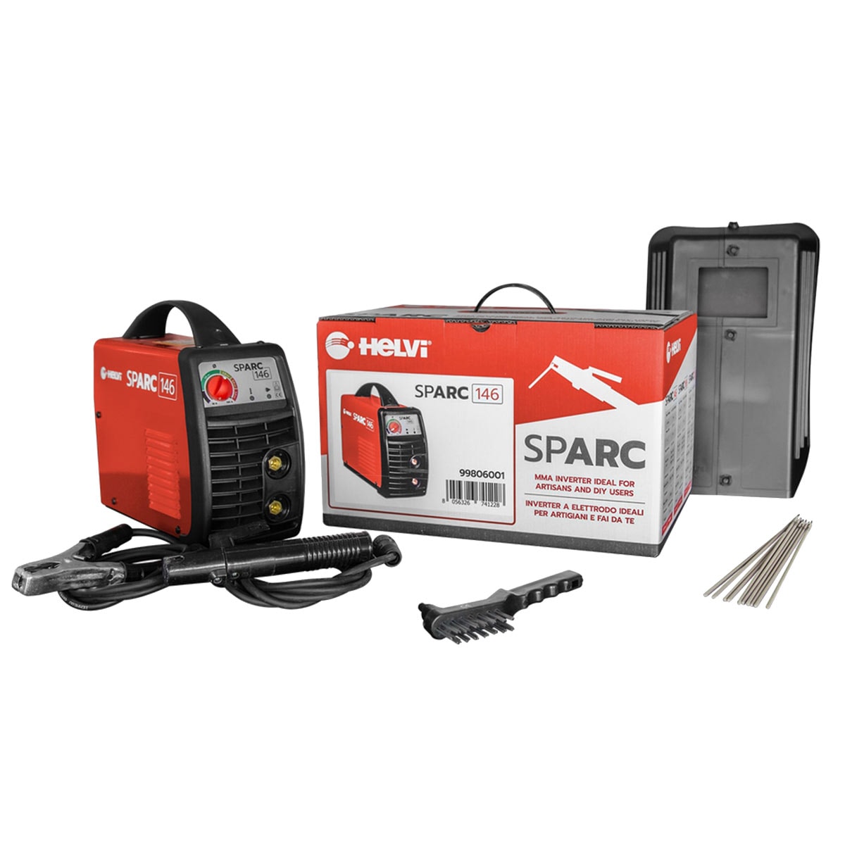 Helvi invertersveis Sparc 146 + KIT 10MM2