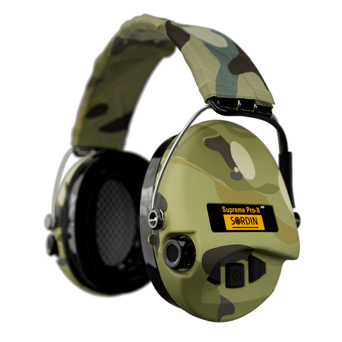 Sordin Supreme Pro-X LED H2 Gel Camo/Camo