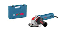 Bosch Vinkelsliper med X-LOCK GWX 9-115 S Professional i transportkoffert med ekstrahåndtak (reservedelsnummer 2 602 025 067)