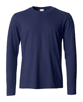 Clique T-skjorte Langermet Herre Marineblå L